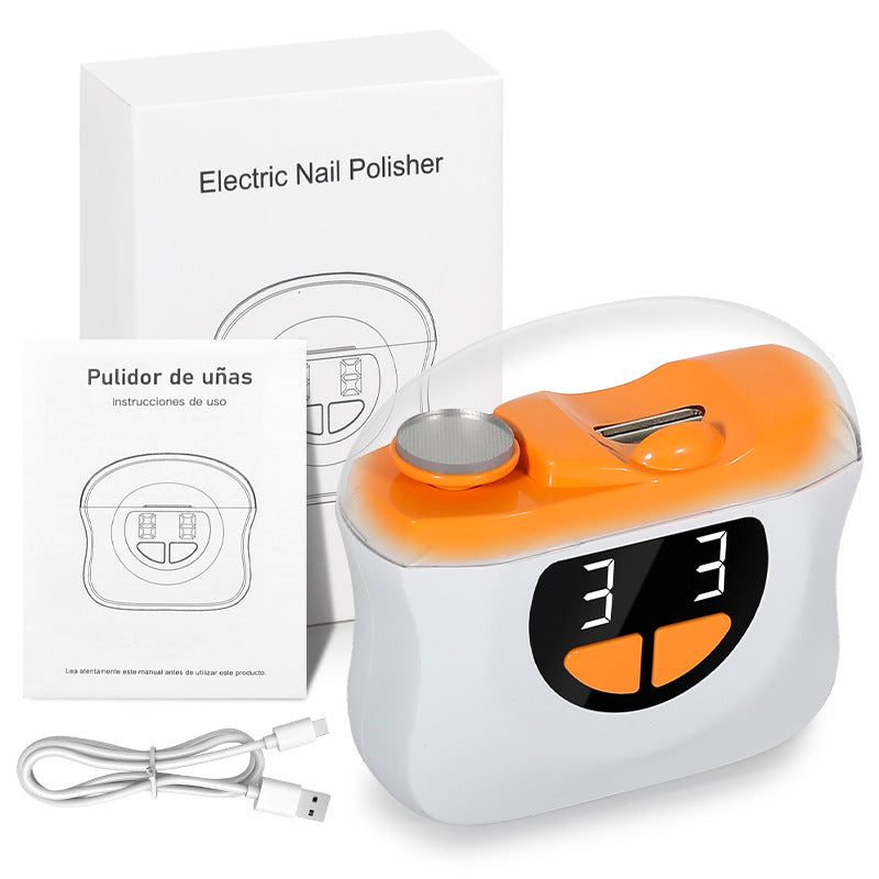 Electric Nail Clipper — Automatic Safe Nail Trimmer for Kids & Adults (Quiet & Portable)