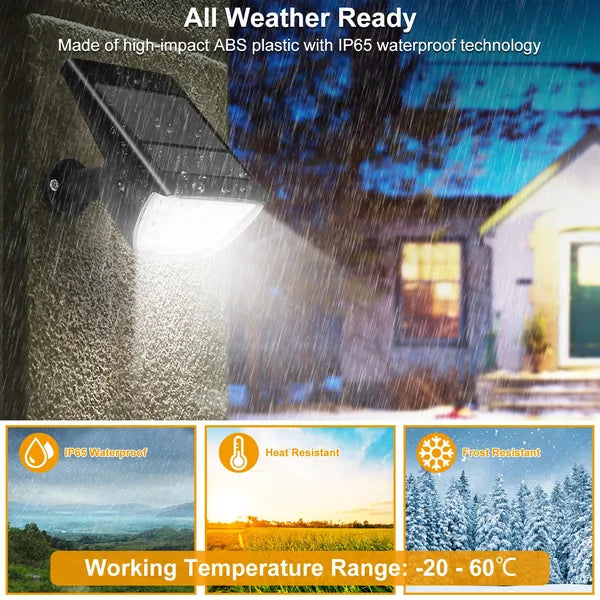 Solarek 32-LED Solar Landscape Spotlights – IP65 Waterproof Outdoor Security Lights with Auto On/Off