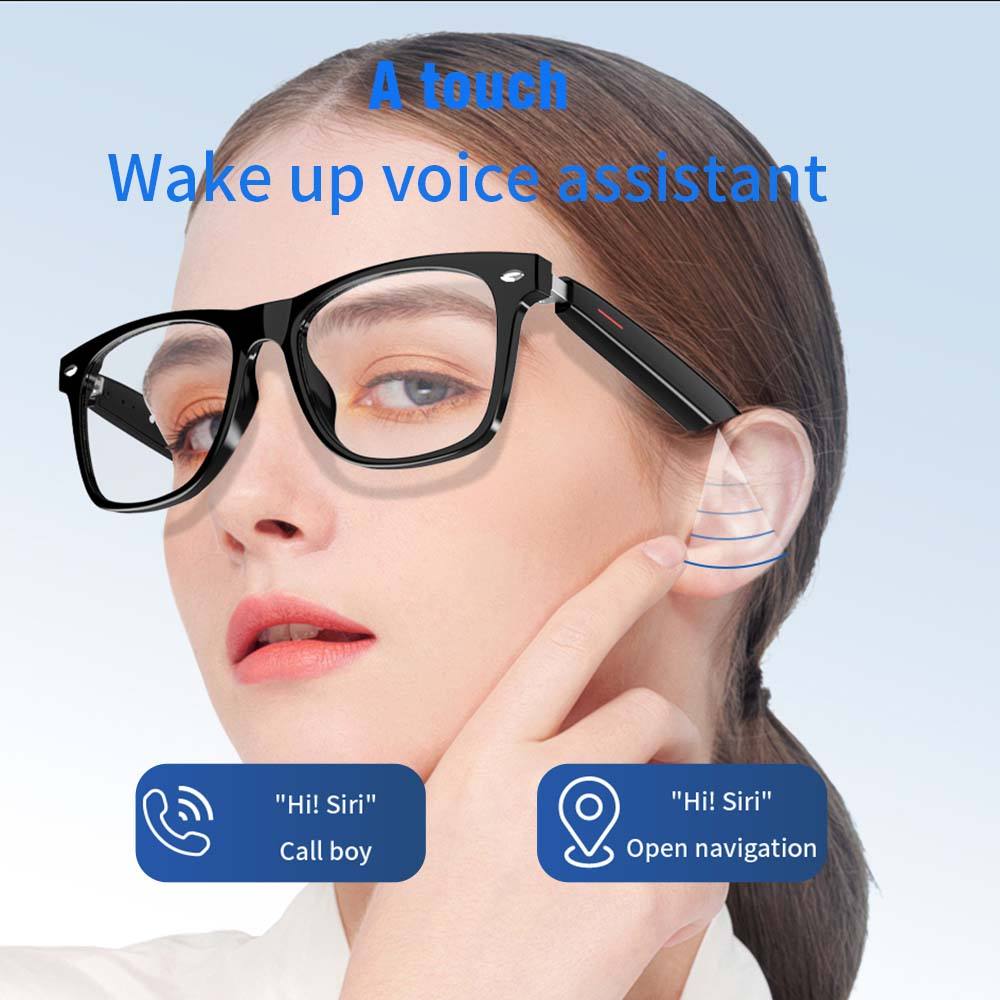 Smart Bluetooth Audio Sunglasses – Hands-Free Calling, Music, Anti-Blue Light Lenses