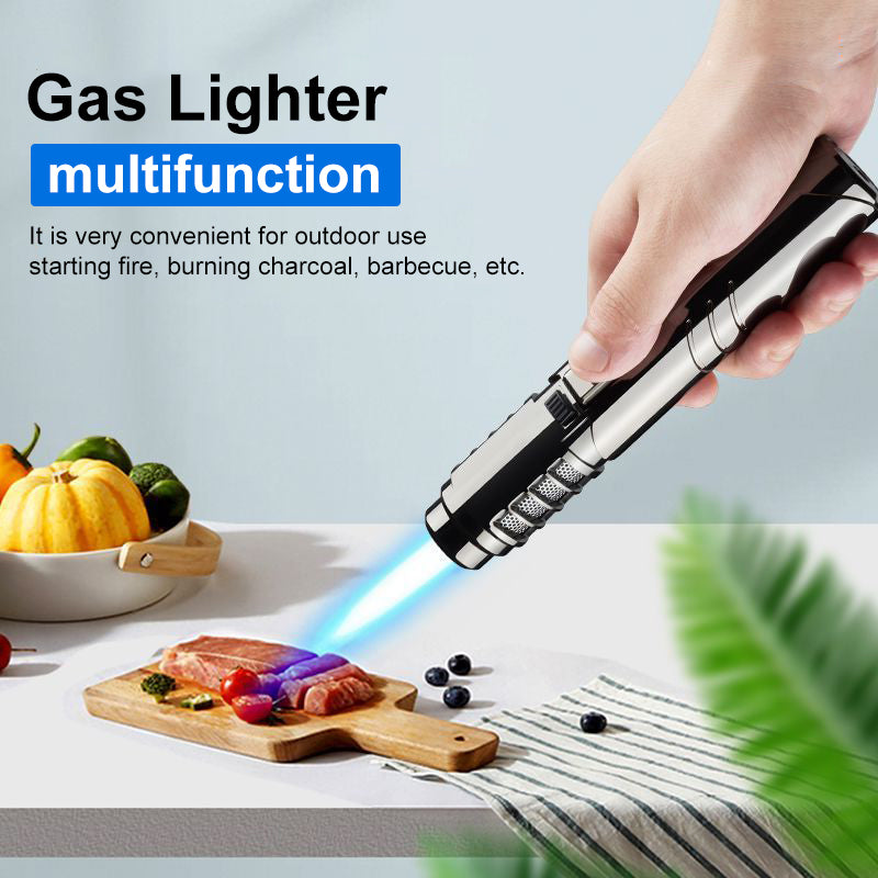 Spray Gun Torch Lighter – Refillable Jet Flame Windproof Gadget