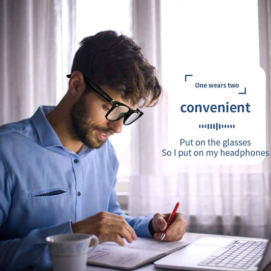 Smart Bluetooth Audio Sunglasses – Hands-Free Calling, Music, Anti-Blue Light Lenses