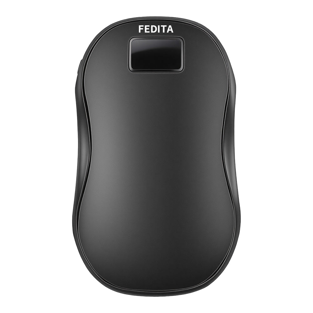 Double-Sided Digital Hand Warmer – Rechargeable Pocket Heater with LED Display