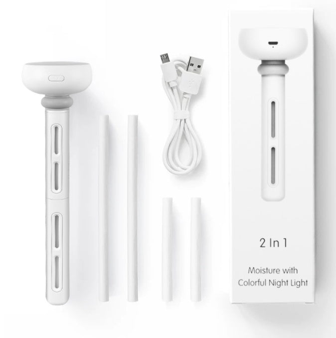 Mini Air Humidifier – Soft Mist Desktop Diffuser for Home, Office & Bedroom