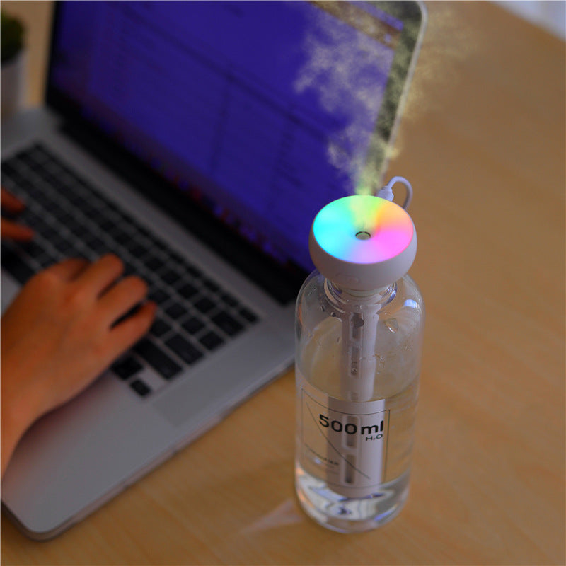 Mini Air Humidifier – Soft Mist Desktop Diffuser for Home, Office & Bedroom
