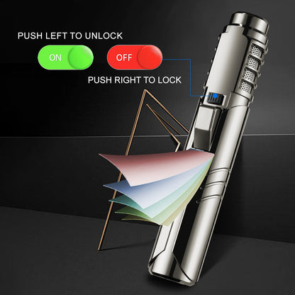 Spray Gun Torch Lighter – Refillable Jet Flame Windproof Gadget