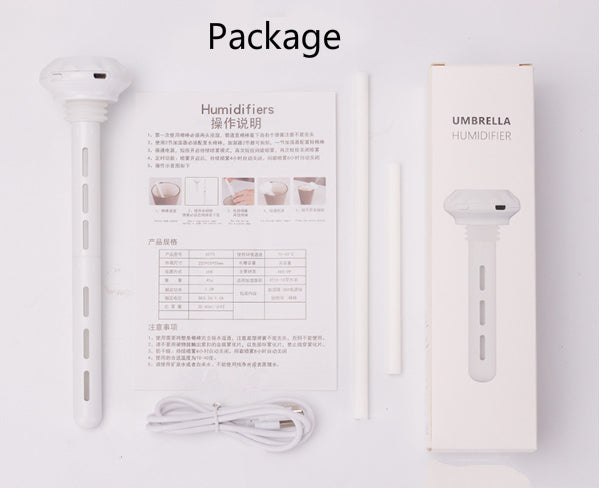 Mini Air Humidifier – Soft Mist Desktop Diffuser for Home, Office & Bedroom