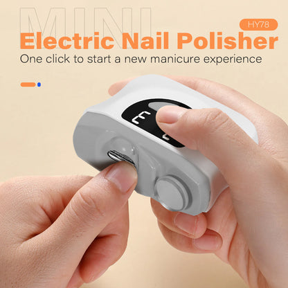 Electric Nail Clipper — Automatic Safe Nail Trimmer for Kids & Adults (Quiet & Portable)