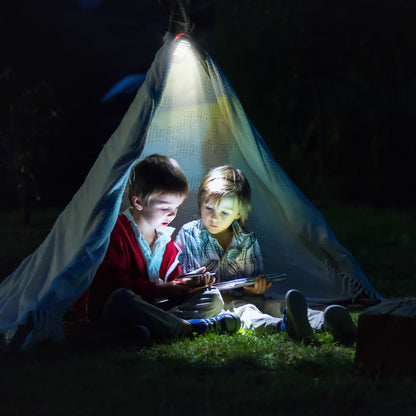 Magnetic LED Work Light with Hook – Compact Utility Flashlight