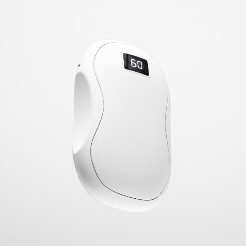 Double-Sided Digital Hand Warmer – Rechargeable Pocket Heater with LED Display