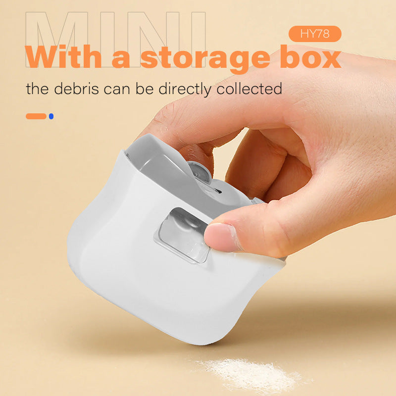 Electric Nail Clipper — Automatic Safe Nail Trimmer for Kids & Adults (Quiet & Portable)