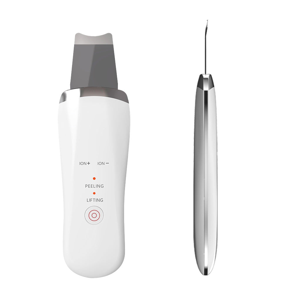 Ultrasonic Skin Scrubber & Facial Spatula – Deep Pore Cleaner & Lifting Tool