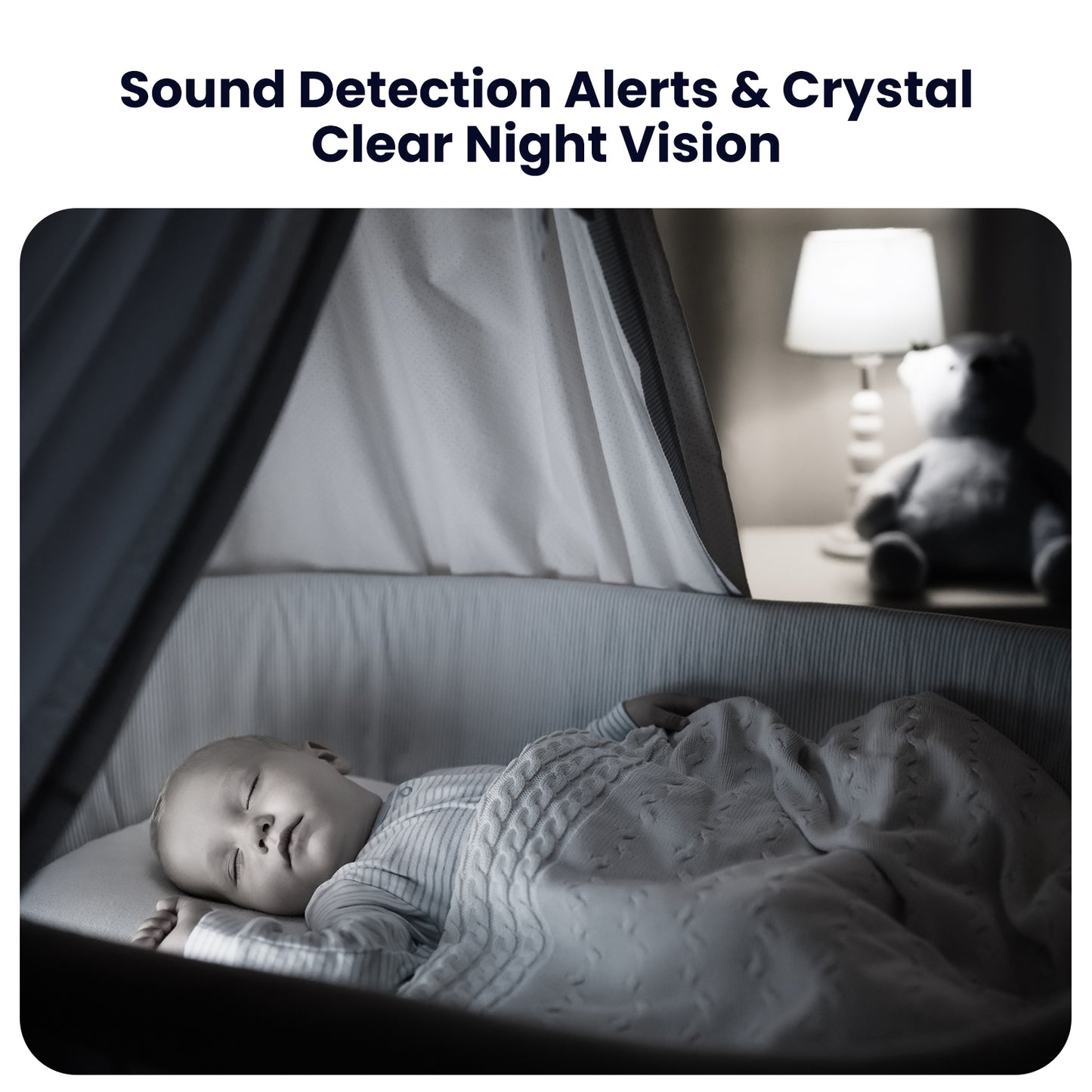 Indoor 3K WiFi Security Camera – Dual-Band 2.4G/5G Smart Home Monitor