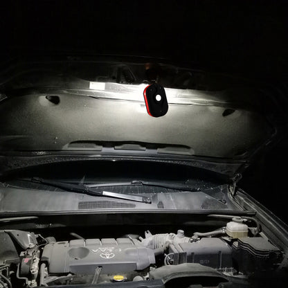 Magnetic LED Work Light with Hook – Compact Utility Flashlight