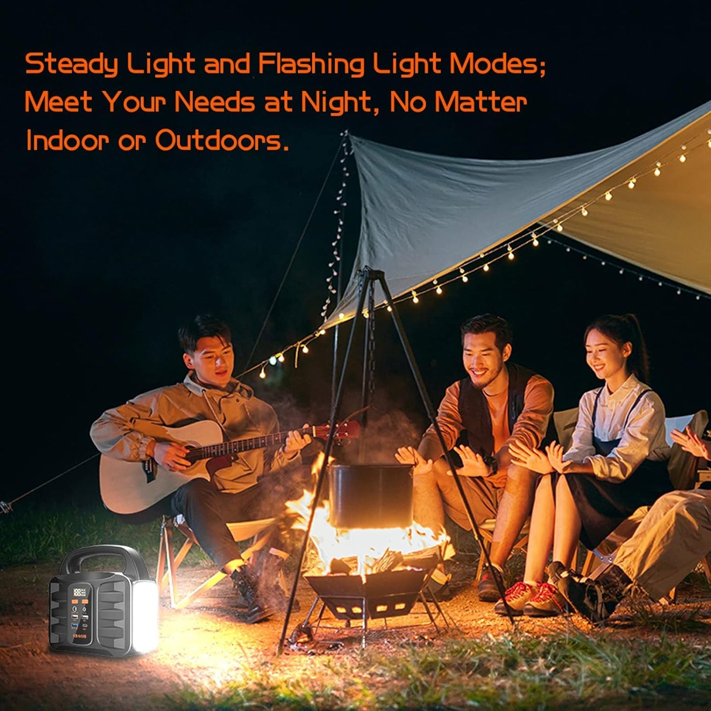 150W Portable Power Station – 155Wh Backup Battery