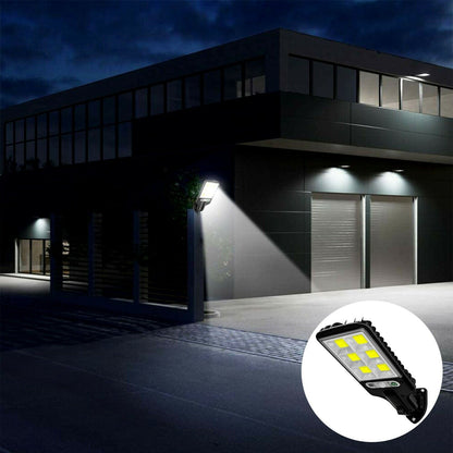Solar-Powered Motion Sensor Wall Light – 72-LED Outdoor IP65 Waterproof Security Lamp