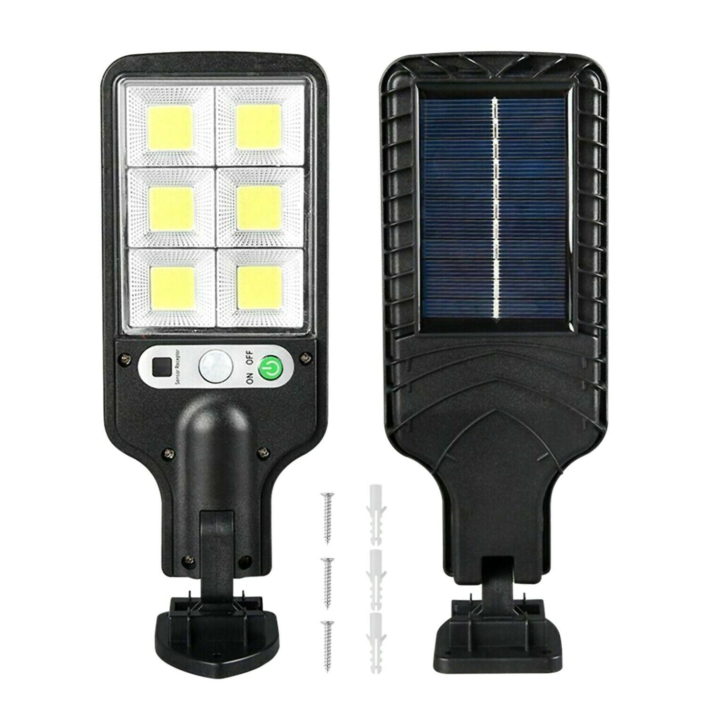 Solar-Powered Motion Sensor Wall Light – 72-LED Outdoor IP65 Waterproof Security Lamp