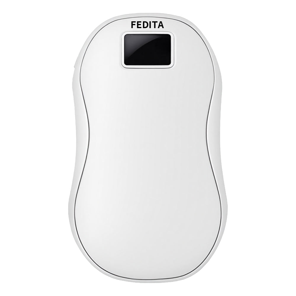 Double-Sided Digital Hand Warmer – Rechargeable Pocket Heater with LED Display