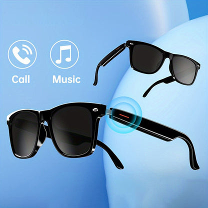 Smart Bluetooth Audio Sunglasses – Hands-Free Calling, Music, Anti-Blue Light Lenses