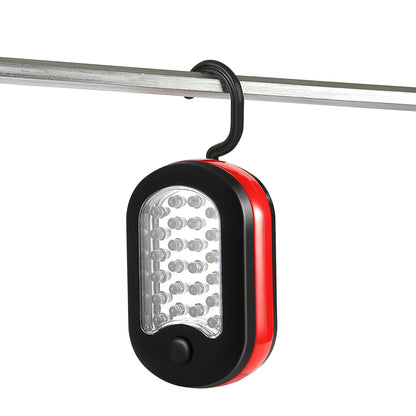 Magnetic LED Work Light with Hook – Compact Utility Flashlight