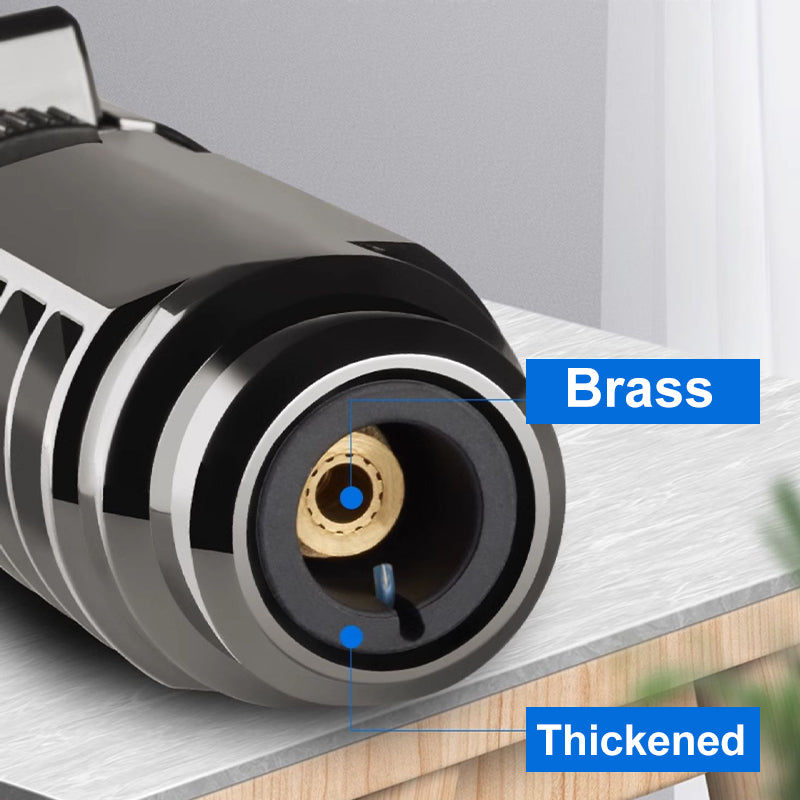 Spray Gun Torch Lighter – Refillable Jet Flame Windproof Gadget